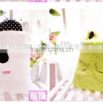 Hooded Cape Style Cartoon Animal Green Frog Model Coral Fleece Office Folding Cushion Blanket photo-2