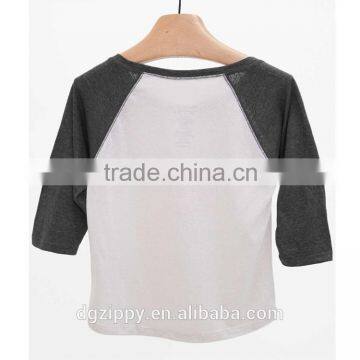 2015 Fasion ox-head printing woman t shirt printing manufacturers china