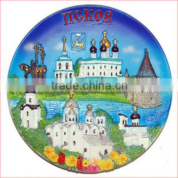 custom Russia souvenir ceramic plates