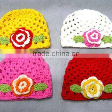 Crochet hats/infant crochet beanie hats/knitted beanie hat