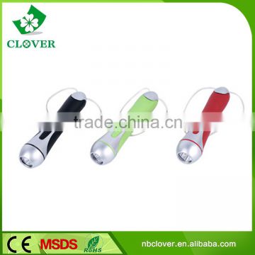 Every LED 13000-15000MCD 3 LED mini plastic led torch flashlight