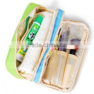 Multi-function Travel Bag,canvas Two Colors Wash Bag,21*7*10cm OPP Cosmetic Bag photo-3