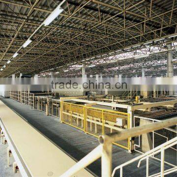 Gypsum board making line