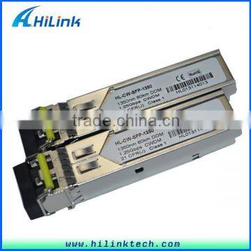 Networking Switches 1270~1610nm 1.25G CWDM SFP 80km