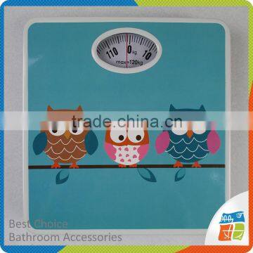 Owl Printed Mechanical Kitchen Scale