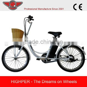 250W 24V Cheap Steel Frame Electric Bike (EL09)