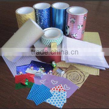 China supplier food grade chocolate aluminum foil wrapping paper