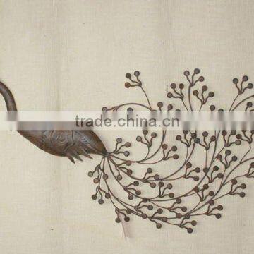 Decorative Peacock Metal Wall Decor