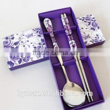 purple rose wedding gift tableware