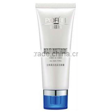 2013 hot selling whitening foam facial cleanser