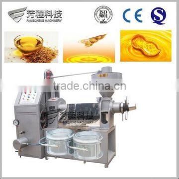 New Designed Large 3-6T/h Screw Oil Press Vaccum Filter Integrated Automatic Groundnut Oil Press Machine