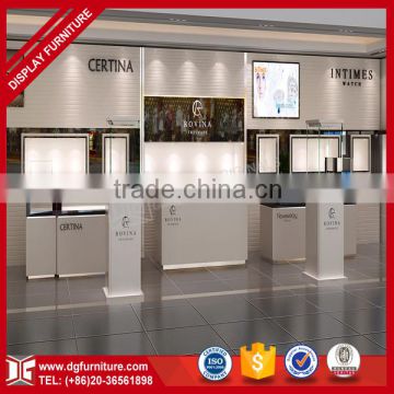 Fashionable and modern customized watch showroom design