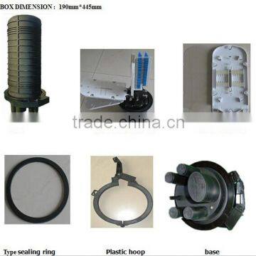 FTTH 48 Ports Dome Type Fiber Optic Splice Closure /fiber Enclosure 2 in 2 Out photo-4