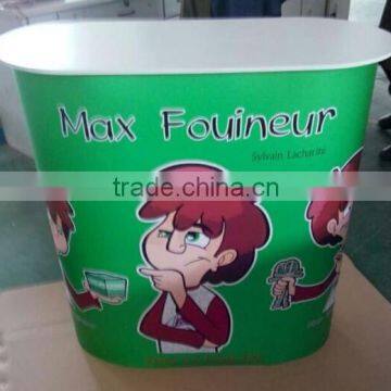 Popular aluminum folding pop up promotion table