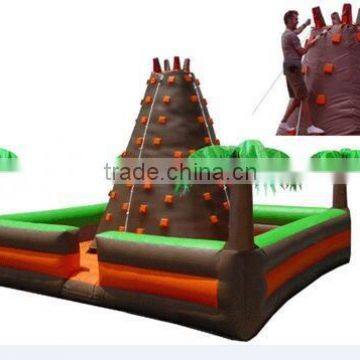 Palm Tree Inflatable Rock Climbing Wall Inflatable Playground Inflatable Games