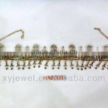 Wholesale wedding tiaras and crown handmade beaded hair accessories headband for hair