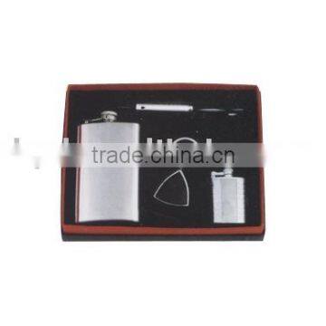 Kit Flagon(Stainless steel hip flask set)