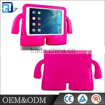 Made in China hot sale creative case fashion design colorful shockproof kids tablet case with handle for iPad air