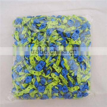 Make Satin Ribbon Flowers Artificial, Mini Rose Flowers photo-3