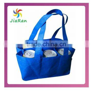 High quality non woven 6 bottle wine tote bag,non woven bag for wine,non woven wine bottle bag