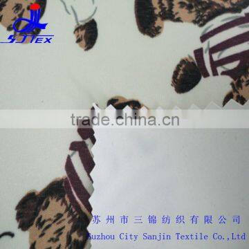 Printed Pongee Fabric Coated PVC For Stock