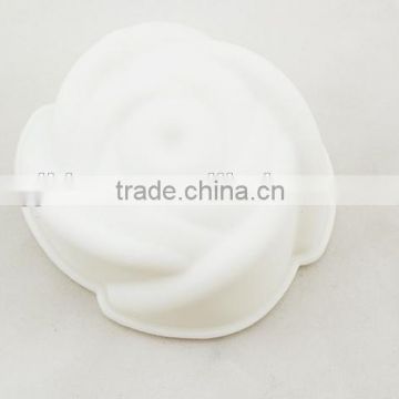 silicone rose shape cake pan