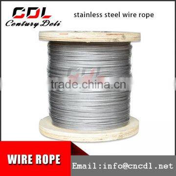 China supplier stainless steel wire rope