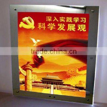 Cheap super brightness acrylic frameless magic mirror wholesale