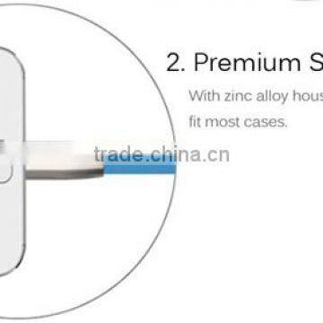 Zinc Alloy USB Data Charger Cable Cord Line for IPhone 6S 5S 5 6 Plus i Pad IPod