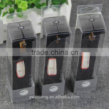 Box PVC Plastic Square Clear Box for Makeup Brush