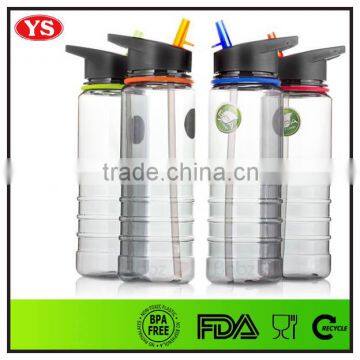 24 oz bpa free single wall hot sale plastic camping bottle