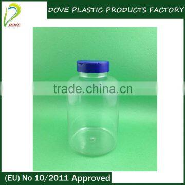 500ml clear plastic container 500ml plastic drug container 500ml plastic container with flip lid