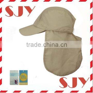 Children Sun Protection Cap UV Cap With Detachable Flap photo-3