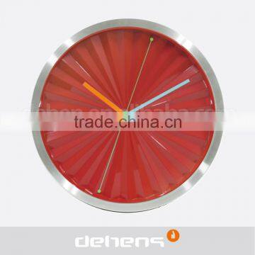 DEHENG 12 Inch Metal Wall Clock With 3D Dial photo-5