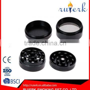 EK-866 Hot 4 Piece Metal Zinc Alloy Grinding Machine Tobacco Grinder Spice Herb Grinder photo-5