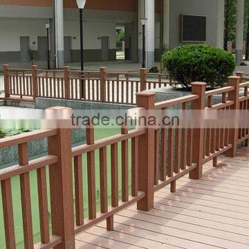 Wood Plastic Composite Decking WPC Profile for Railing Pavilion