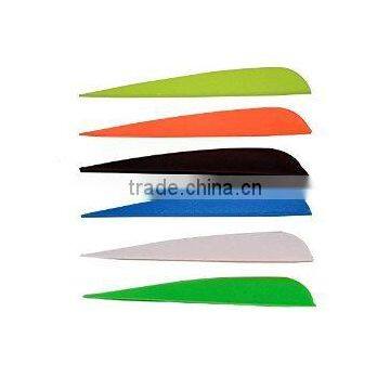 Best Selling Plastic Arrow Vanes Archery Hunting Arrow Fletching Vanes