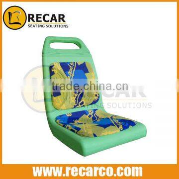 Bus Plastic Blow moulding urban city bus seat ,blow seat