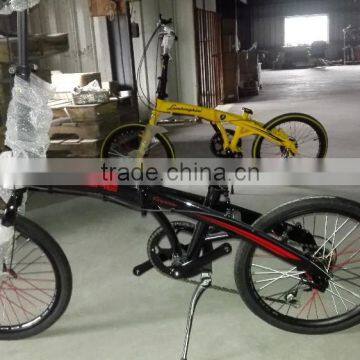 hot sale 21 speed sets bearing hub alloy 6061 folding bike 20inch wheel pocket bicycle BS01