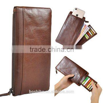 Custom Genuine Leather Men's Card holder wallet