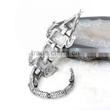 Fashion Men's Stainless Steel Animal Bracelet Clasp photo-5