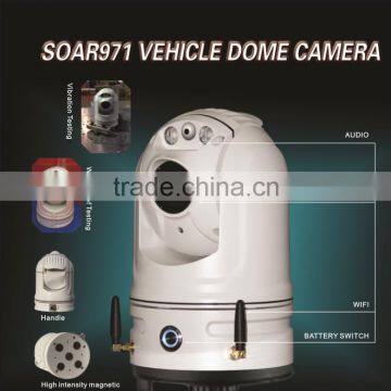 Latest HD-IP PORTABLE VEHICLE DOME CAMERA (With Wifi & 4G) Shown in CPSE 2015