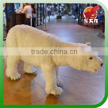 Simulation animatronic life-size polar bear