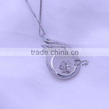 Beautiful Freshwater Pearl Pendant /silver Pearl Jewelry photo-4