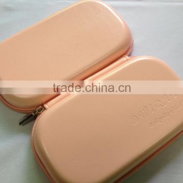 GC----Pink leather new shell cover for selection eva plastic foam box