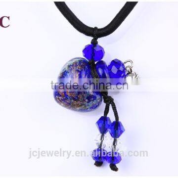 Lampwork Murano Glass Bottle Vial Necklace Pendants wholesale Jewelry