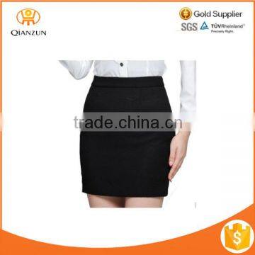 Custom elegent style ladies office uniform short skirts