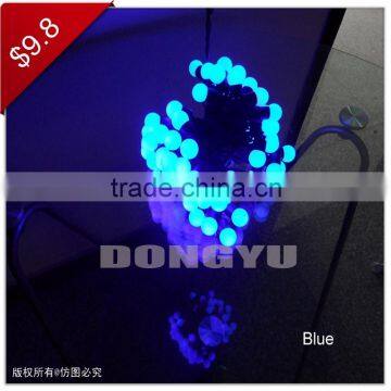 wholesale 10m 100L blue outdoor LED christmas ball lights