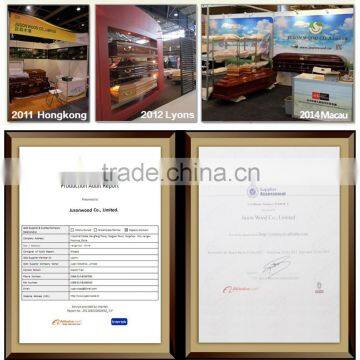 JS-URN409 Solid Wood Good Quality Funeral Urn Factory