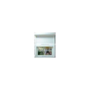 Aluminum roller shutter window